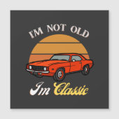 Ik ben niet zo oud als ik klassieke T-shirt ben (Voorkant)