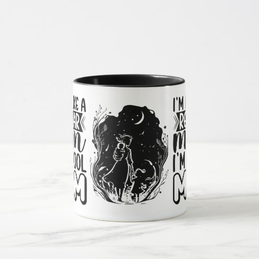 Ik ben niet zoals een gewone moeder, verjaardagsca mok (Midden)