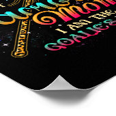 Ik ben niet zomaar een lacrosse moeder in de goali poster (Hoek)