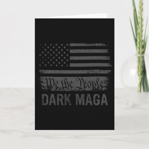 Ik ben niet zomaar Mega, ik ben Dark Mega Pro Trum Kaart