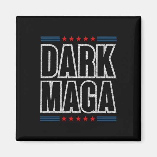 Ik ben niet zomaar Mega, ik ben Dark Mega Trump 20 Magneet (Voorkant)