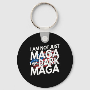 Ik ben niet zomaar Mega, ik ben Dark Mega Trump 20 Sleutelhanger