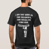 Ik ben niet zwart t-shirt (Achterkant)