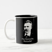 Ik ben Nietzsche, Bietzsche. Tweekleurige Koffiemok (Links)