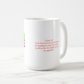 IK BEN NIEUWE HOOP CHRISTMAS COFFEE MOK 15oz (Voorkant rechts)