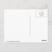 Ik ben nieuws gierig briefkaart (Achterkant)