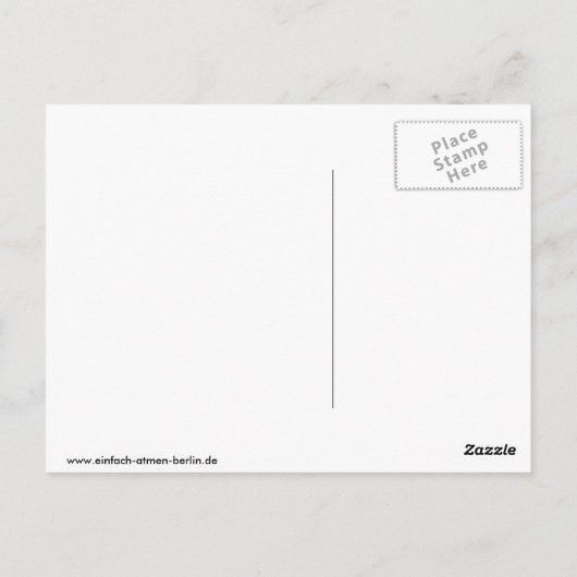 Ik ben nieuws gierig briefkaart (Achterkant)