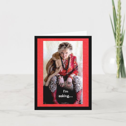 Ik ben nieuwsgierig naar je ogen. kaart (Voorkant)