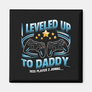 Ik Ben Niveau Opgewaardeerd Naar Vader 2025 Grappi Magneet