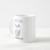 Ik ben Nocturnal Owl Koffiemok (Voorkant links)