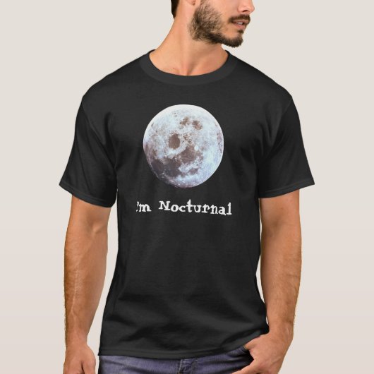 Ik ben Nocturnal T-shirt (Voorkant)