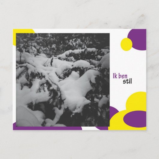 Ik ben nog briefkaart (Voorkant)