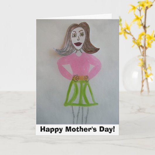 Ik ben nog in therapie kaart (Gele Bloem)