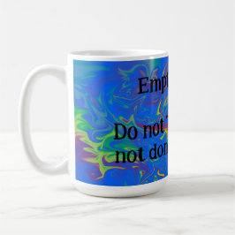 Ik ben nog niet klaar! koffiemok