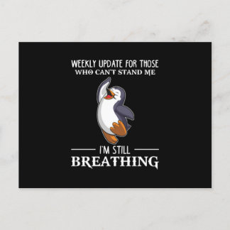 Ik ben nog steeds ademend briefkaart