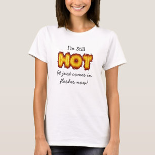 Ik ben nog steeds heet, het komt nu alleen in golv t-shirt