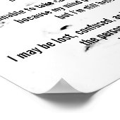 Ik ben nog steeds hier poster (Hoek)