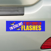 Ik ben nog steeds Hot Bumpersticker (Op auto)