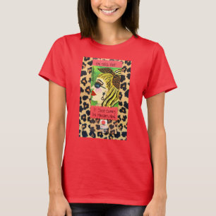 IK BEN NOG STEEDS HOT. HET KOMT NU NET IN VLOEISTO T-SHIRT