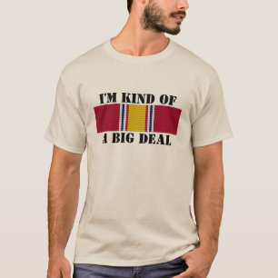 Ik ben nogal een big deal, grappige veteraan t-shirt