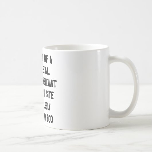 Ik ben nogal een probleem met een vrij irrelevante koffiemok (Rechts)