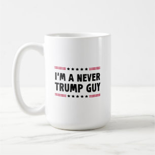 Ik ben nooit een Trump Guy anti-Trump verkiezingsg Koffiemok