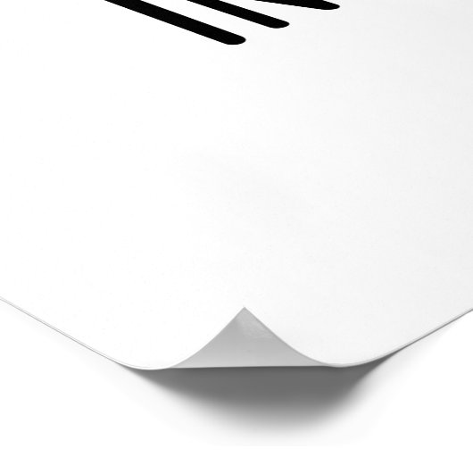 Ik ben nooit in het Afbeelding grappige camerakop. Poster (Hoek)