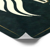 Ik ben nooit te laat om koningin te zijn - Motivat Poster (Hoek)