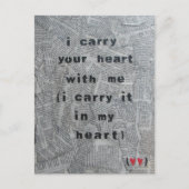 Ik ben nooit zonder het Briefkaart (Voorkant)