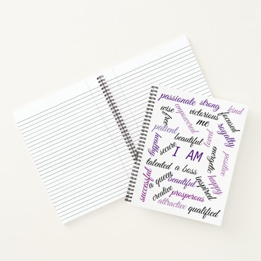 Ik ben notebook notitieboek (Binnen)