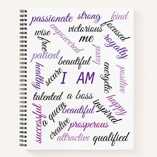 Ik ben notebook notitieboek (Voorkant)