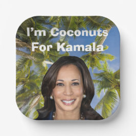 Ik ben Noten Voor Kamala Papieren Bordje