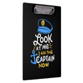 Ik ben nu kapitein Gift aan boord Klembord (Rechts)