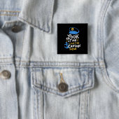 Ik ben nu kapitein Gift aan boord Vierkante Button 5,1 Cm (In situ)