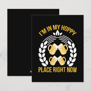 Ik ben nu op mijn hoopvolle plek feestdagenkaart