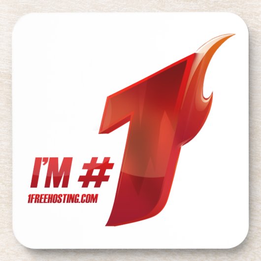 Ik ben nummer 1 drankjes onderzetter (Voorkant)