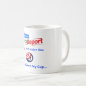 Ik ben nummer 1 koffiekopje omdat het zo zegt... koffiemok (Voorkant rechts)