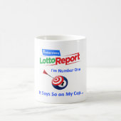 Ik ben nummer 1 koffiekopje omdat het zo zegt... koffiemok (Center)