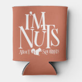 Ik ben Nuts - grappige eekhoornliefhebber Blikjeskoeler (Voorkant)