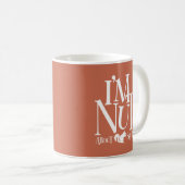 Ik ben Nuts - grappige eekhoornliefhebber Koffiemok (Voorkant rechts)