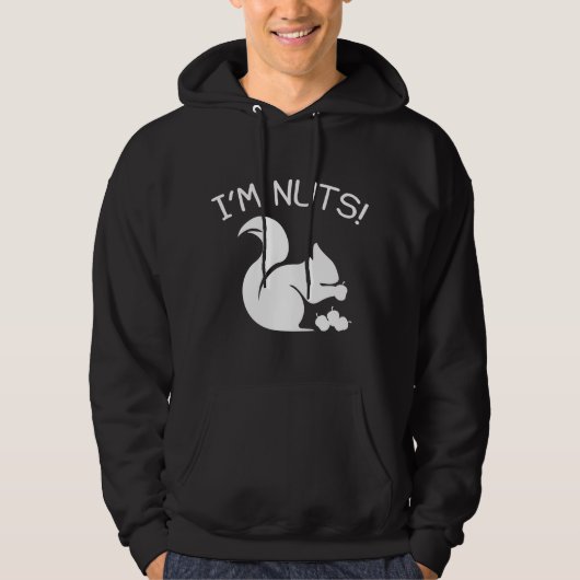Ik ben Nuts Hoodie (Voorkant)