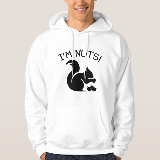 Ik ben Nuts Hoodie (Voorkant)