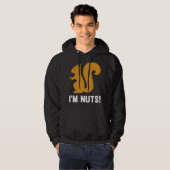 Ik ben Nuts Hoodie (Voorkant volledig)