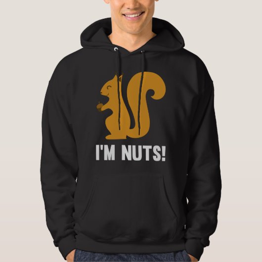Ik ben Nuts Hoodie (Voorkant)