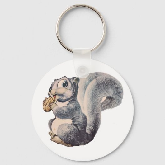 Ik ben Nuts Squirrel Sleutelhanger (Voorkant)