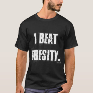 IK BEN OBESITAIR OBESE GEZONDHEIDSGEZONDHEID GOED. T-SHIRT