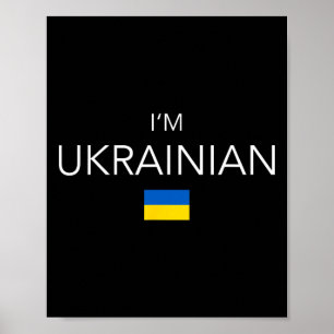 Ik ben Oekraïens - Oekraïne Patriottisch - Oekraïe Poster
