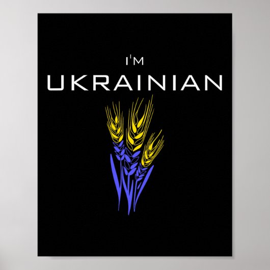 Ik ben Oekraïens Poster (Voorkant)