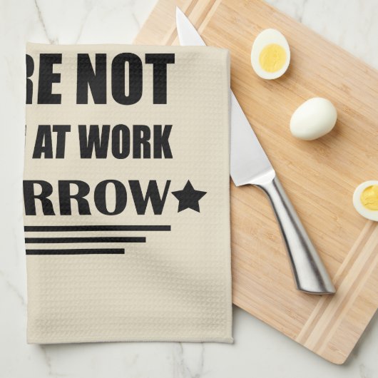 Ik ben officieel gepensioneerd met grappige pensio theedoek (Quarter Fold)