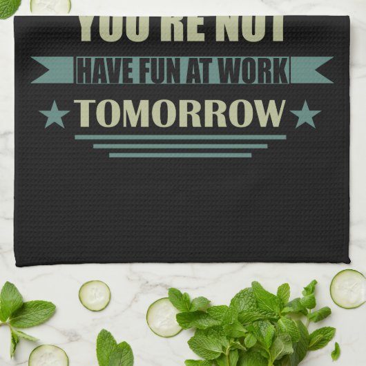 Ik ben officieel gepensioneerd met grappige pensio theedoek (Gevouwen)